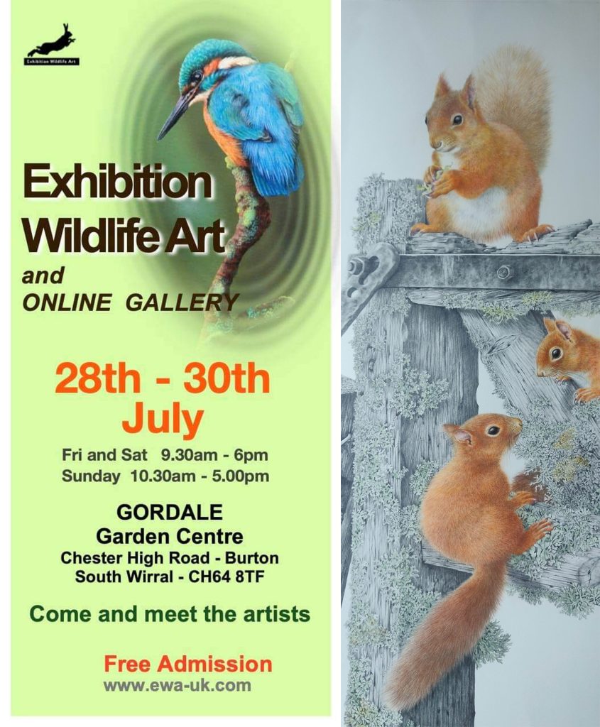 EWA Exhibition at Gordale Garden Centre, South Wirral - 28th - 30th July 2023